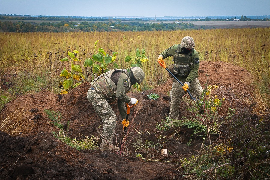 На севере Харьковщины ищут тела бойцов ВСУ