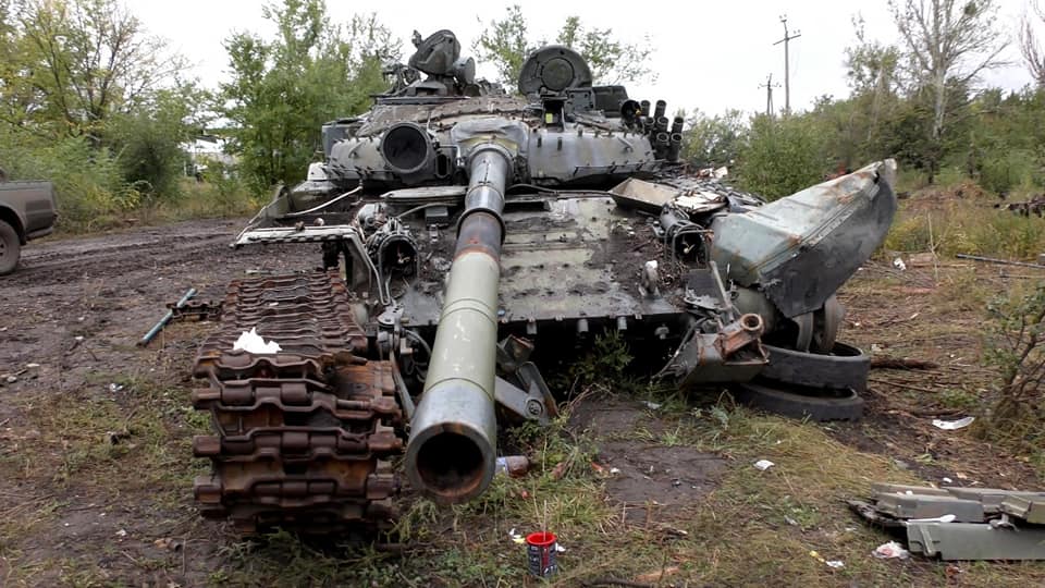Знищена російська військова техніка у Харківській області 4
