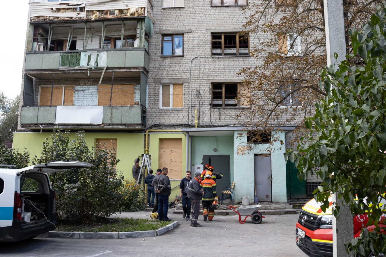 У будинку, який обстріляли окупанти у Холодногірському районі, підключили газ