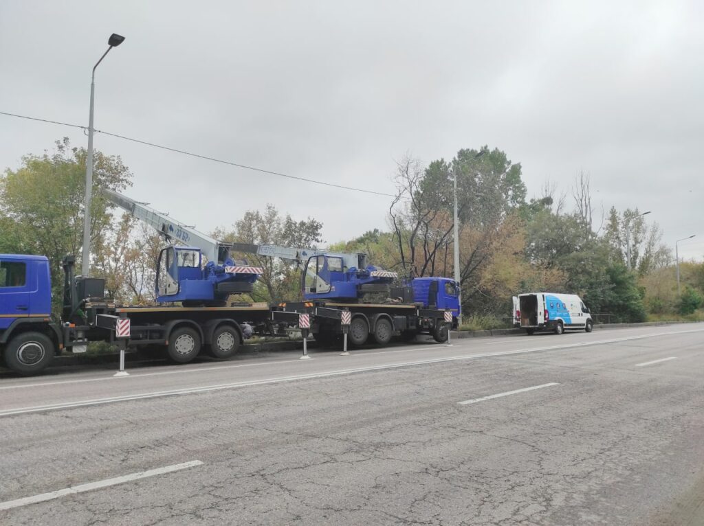 В Харькове после обстрела устранили аварию на газопроводе (фото)