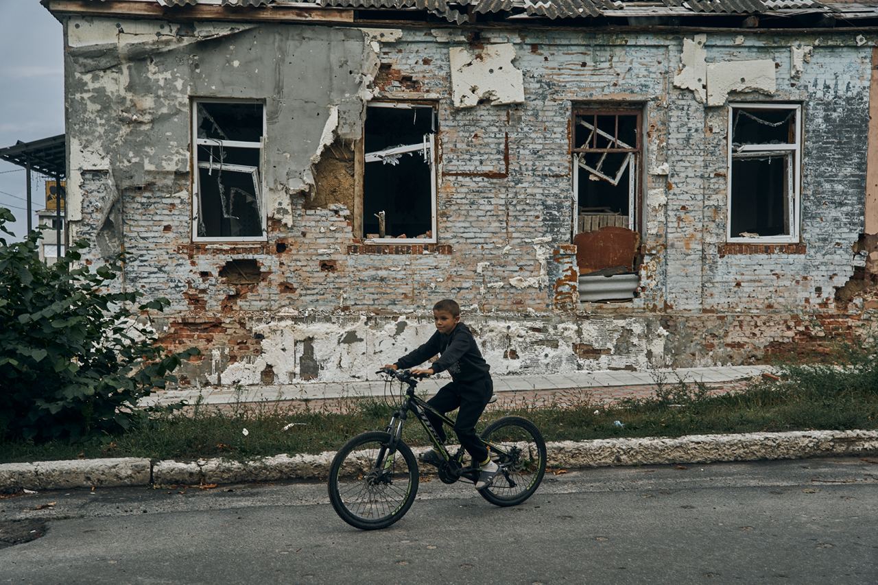 Фото освобожденных городов Харьковской области 