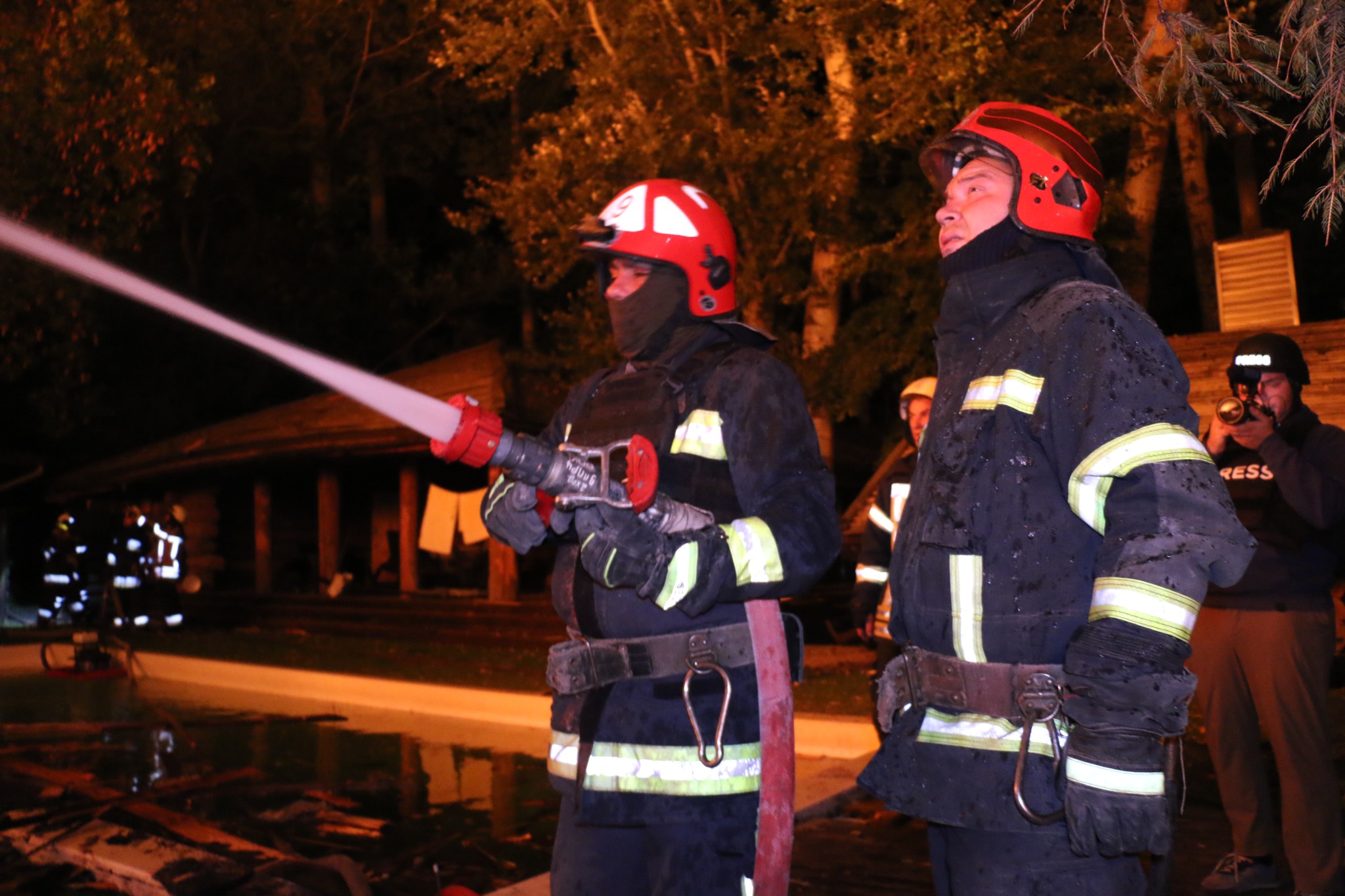 Під час гасіння пожежі у “Дубровському” надзвичайники врятували кошеня