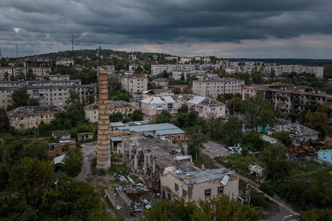 Фото освобожденных городов Харьковской области 