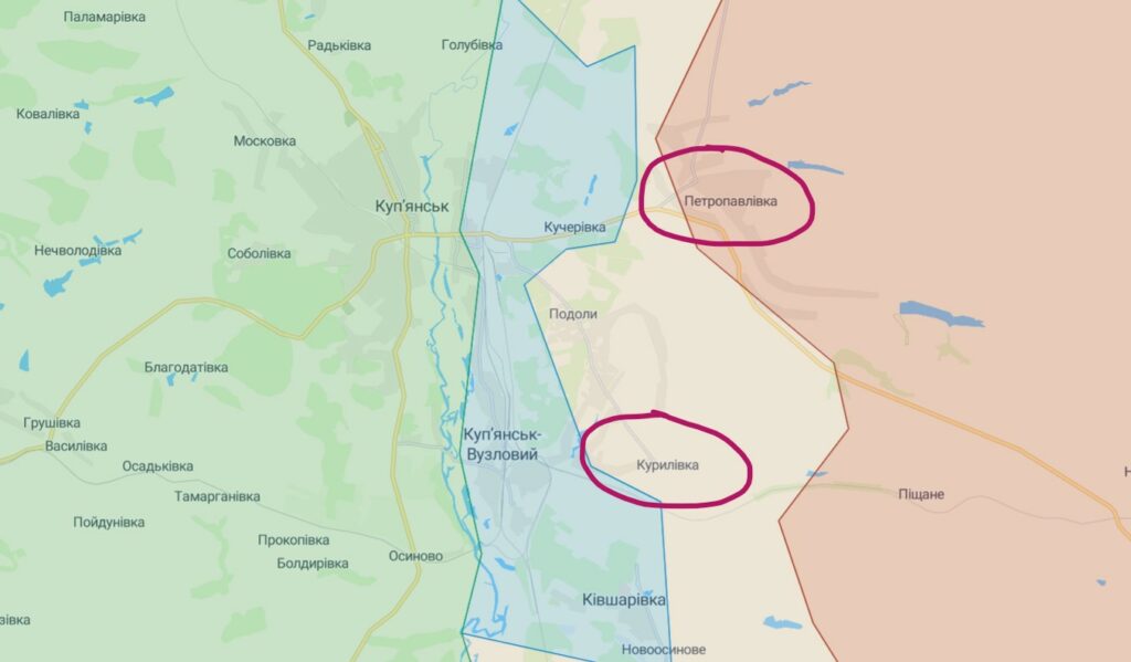 Армія РФ обстрілювала села в районі Куп’янська – Генштаб