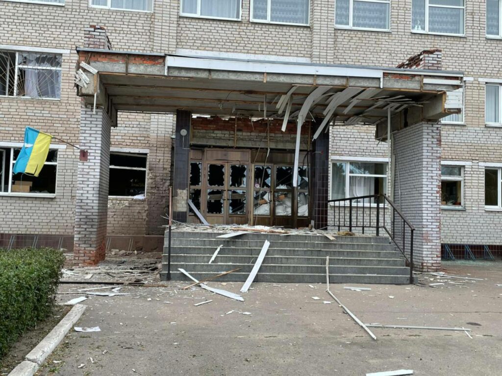 1 сентября россияне ударили «Градами» по школе на Харьковщине (фото)