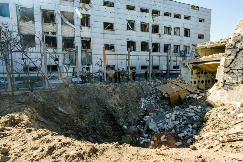 В Харькове уничтожили спорткомплекс, где тренировалась «золотая» сборная Украины по синхронному плаванию (фото)