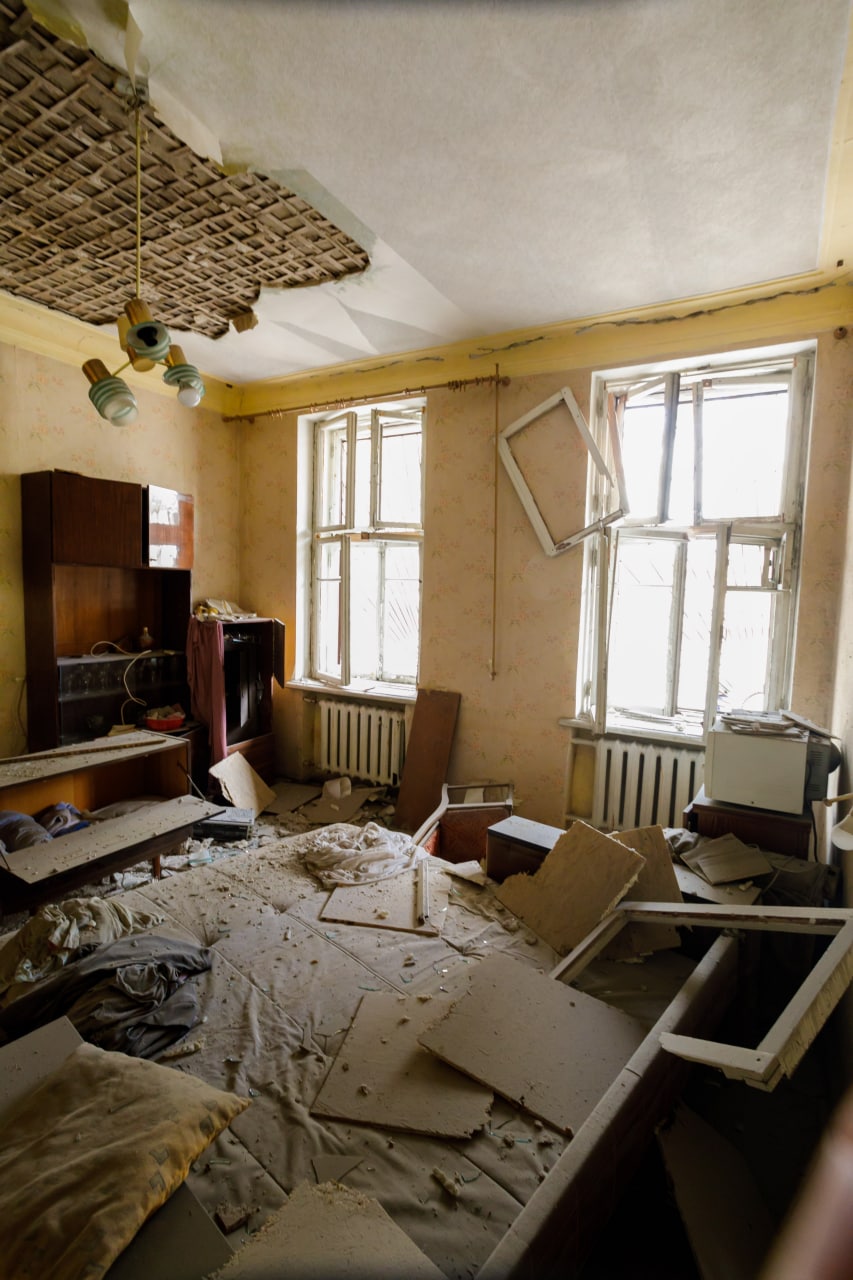 Квартира після обстрілу 6 вересня у Харкові