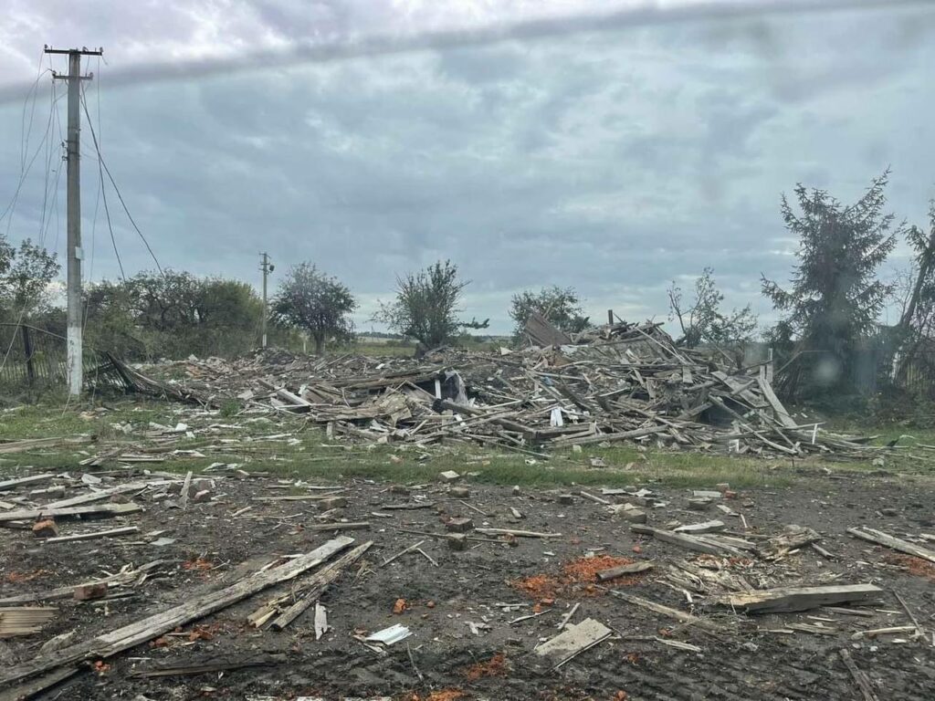 Прикордонне село Уди на Харківщині знищено “русским миром” (фото)