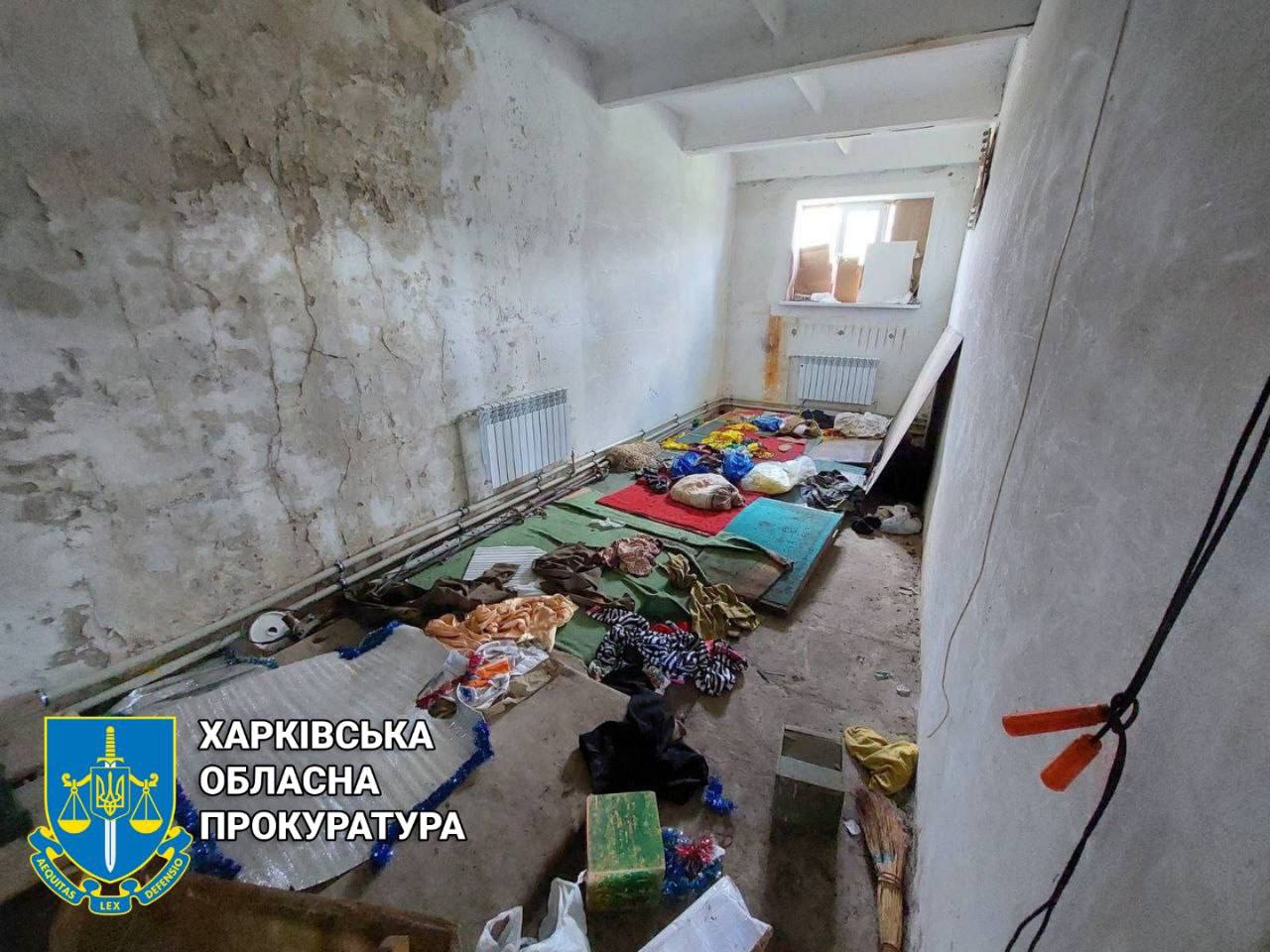 Военные РФ жили в школе на Харьковщине во время оккупации Чугуевского района