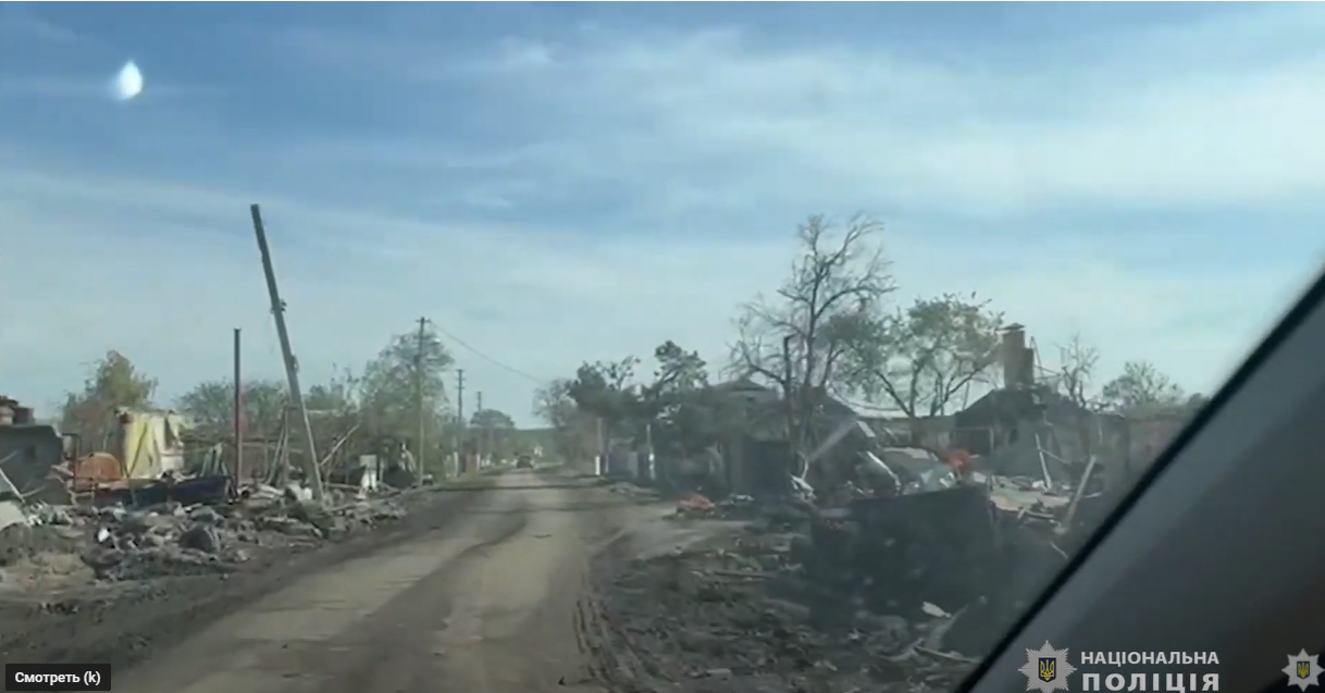 Село Каменка на Изюмщине полностью уничтожено армией РФ — Нацполиция (видео)