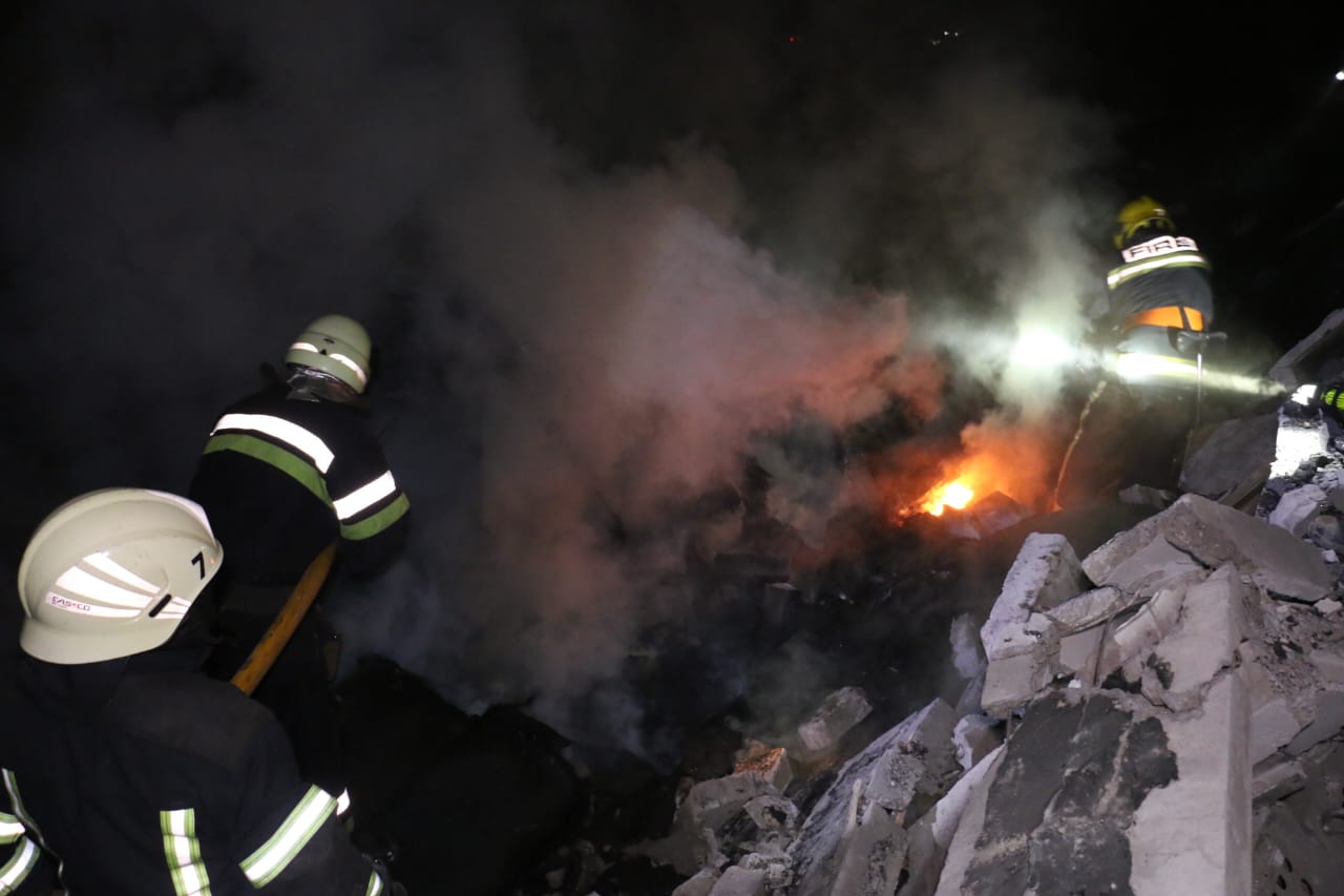 Ракета ударила в инфраструктурный объект в Харькове
