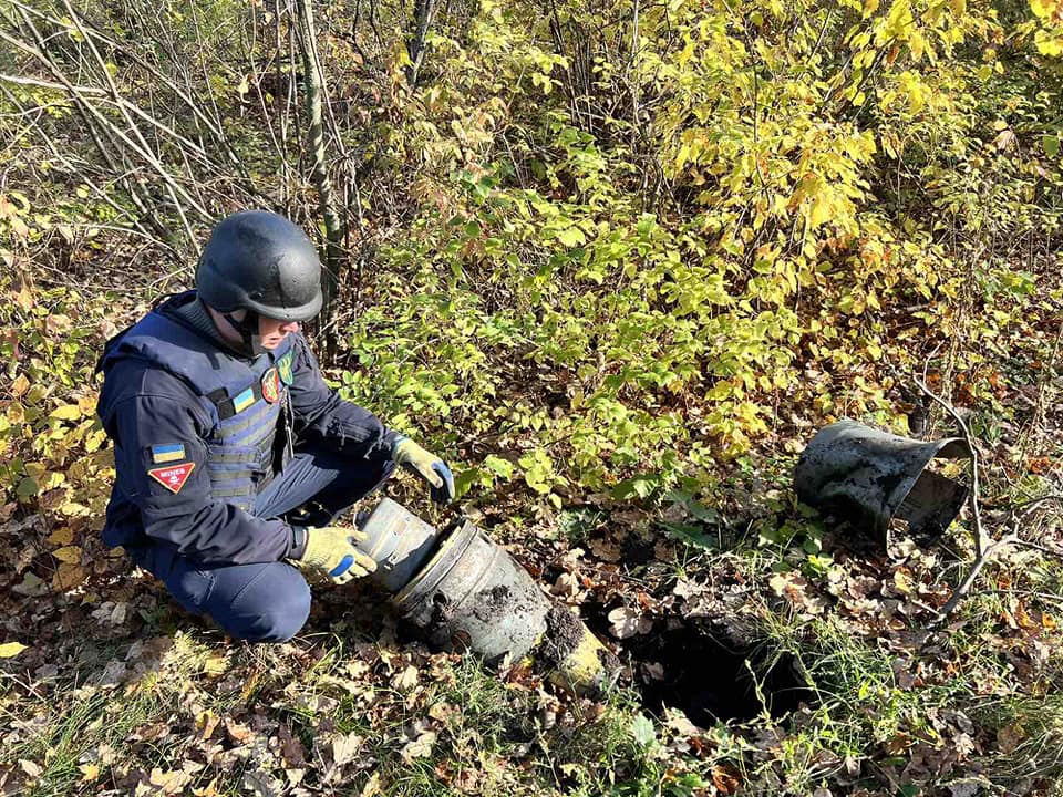 Разминирование. На Харьковщине за сутки обезвредили 1428 боеприпасов