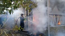 ДСНС: На Харківщині за добу три пожежі через ворожі обстріли