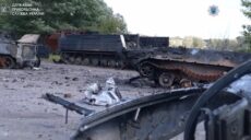 В МВД показали эксклюзивные кадры с разбитых позиций ВС РФ на Харьковщине