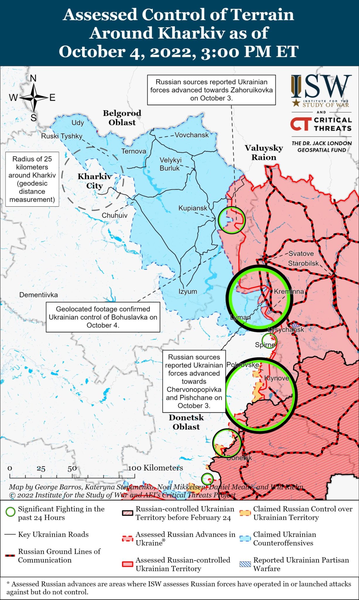 Те, що було Харківським фронтом, стало Луганським – ISW