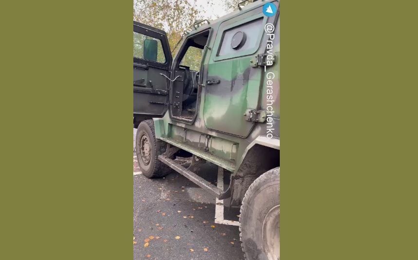 Воины 92 ОМБр вернули ВСУ бронеавтомобиль «Казак», захваченный ВС РФ (видео)