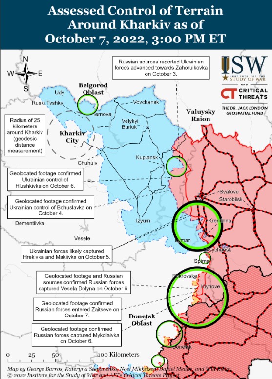 Украинские защитники отбили атаку на севере от Харькова — аналитика ISW
