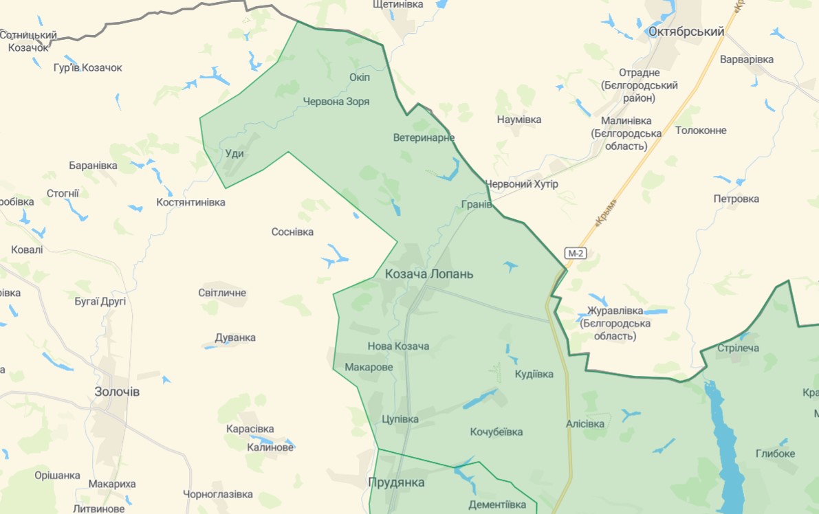 Окупанти інтенсивно обстрілювали район Козачої Лопані – Задоренко
