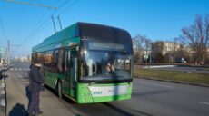 Один із тролейбусів відновить роботу в Харкові в понеділок
