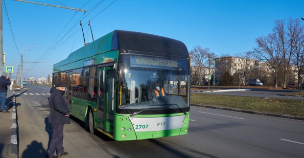 На два дні тролейбуси на Олексіївці та в центрі Харкова змінять маршрут