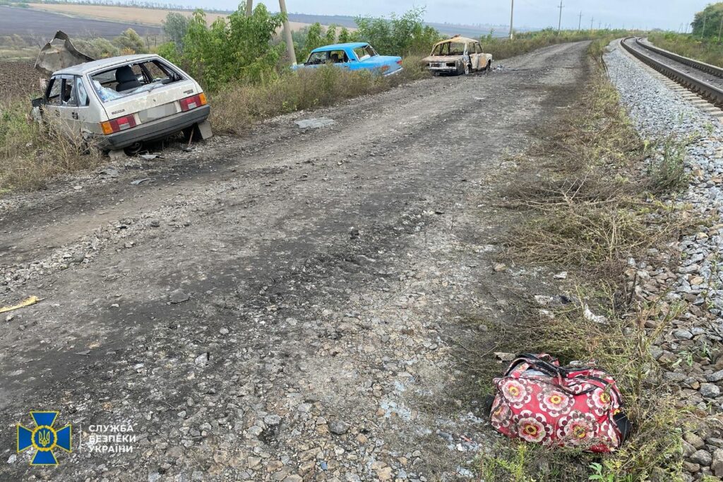 Розстріл автоколони на Харківщині: діти з батьками згоріли живцем (відео)