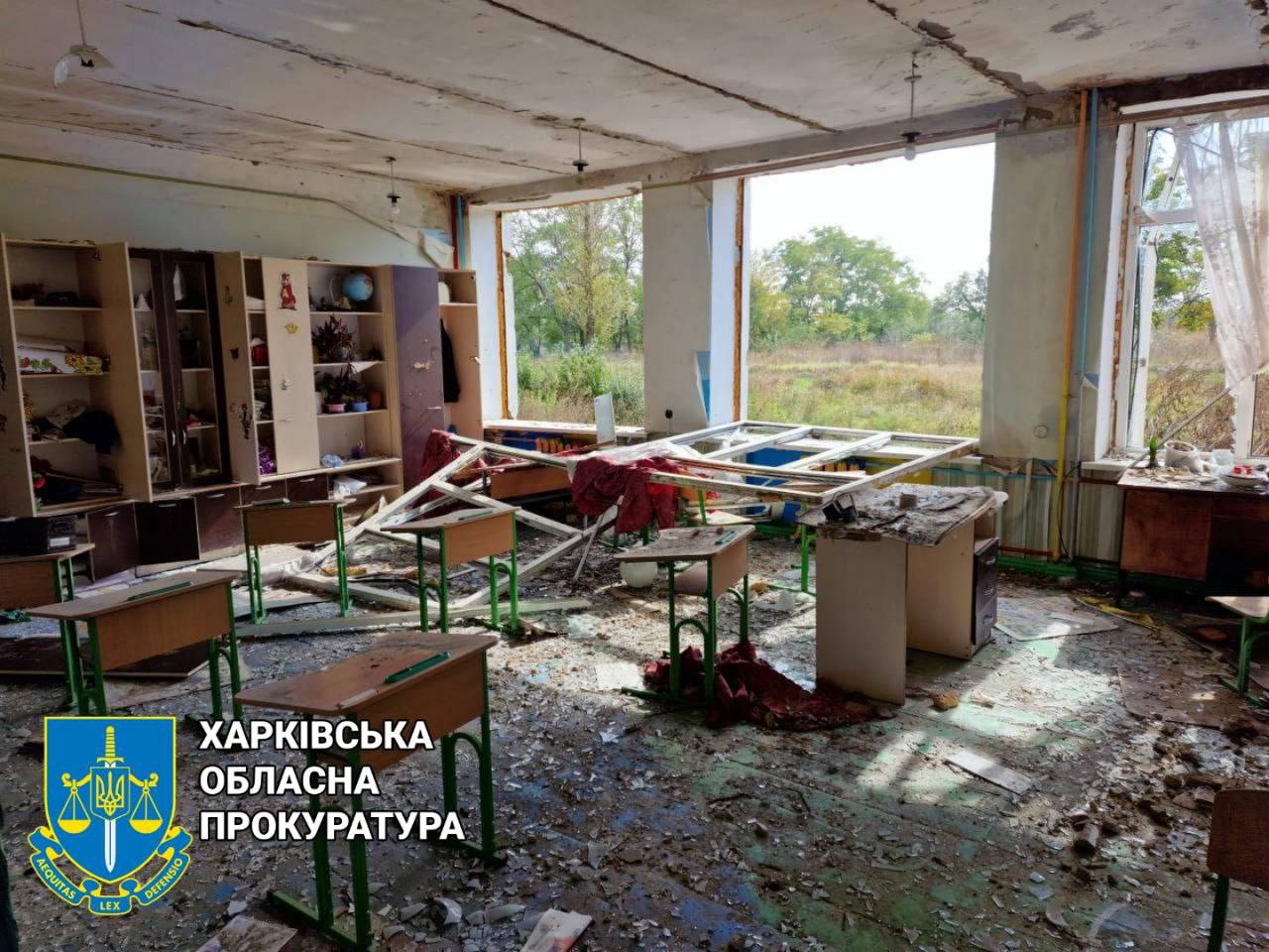 126 школ разрушили оккупанты на Харьковщине: прокуратура показала одну из них