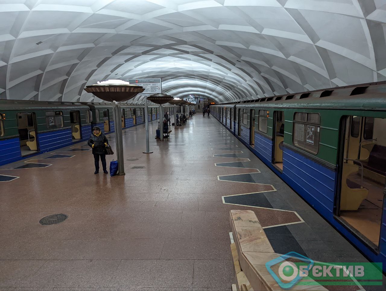 У Харкові знову зупинилося метро