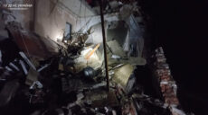 Обвалення житлового будинку на Харківщині: з’явилися фото з місця обстрілу