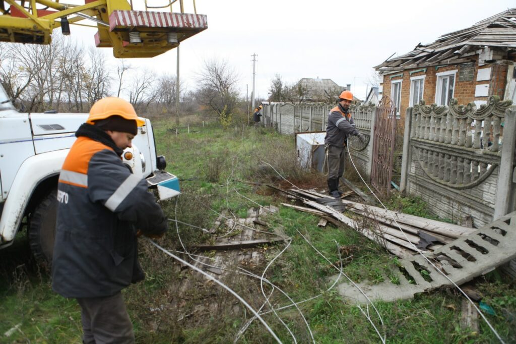 В деоккупированной громаде на Харьковщине полностью восстановили электрику