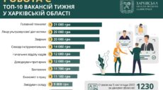 Работа на Харьковщине: вакансии недели — от 9 до 21 тысячи гривен