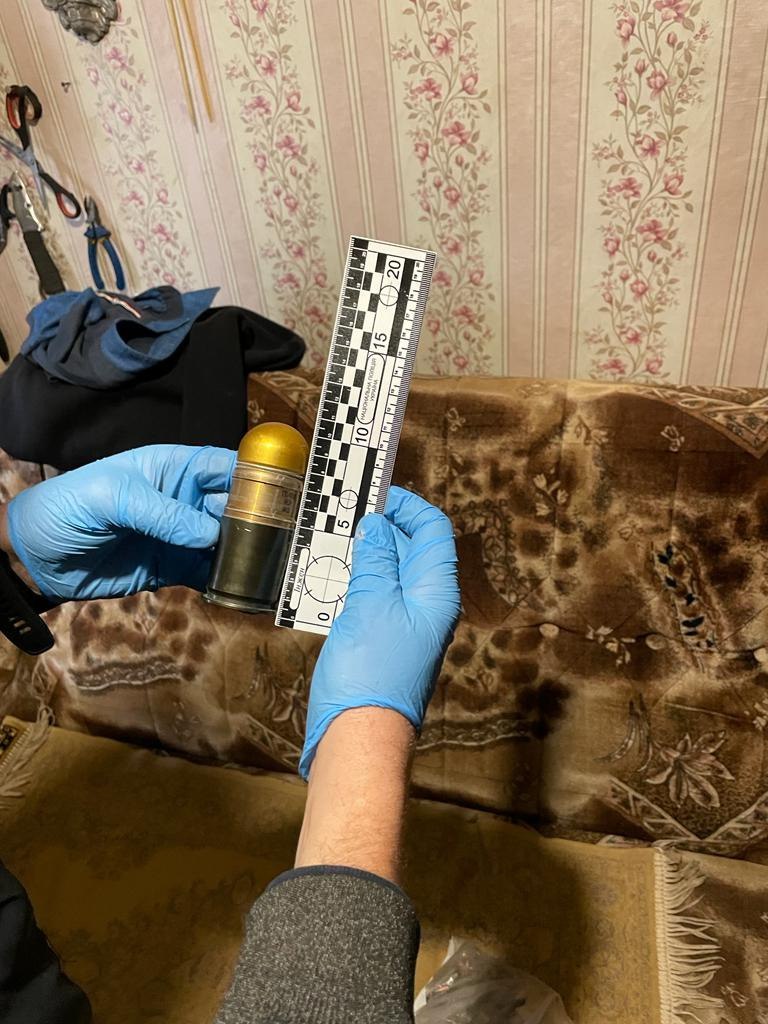 У жителя Чугуевского района нашли дома гранату и патроны