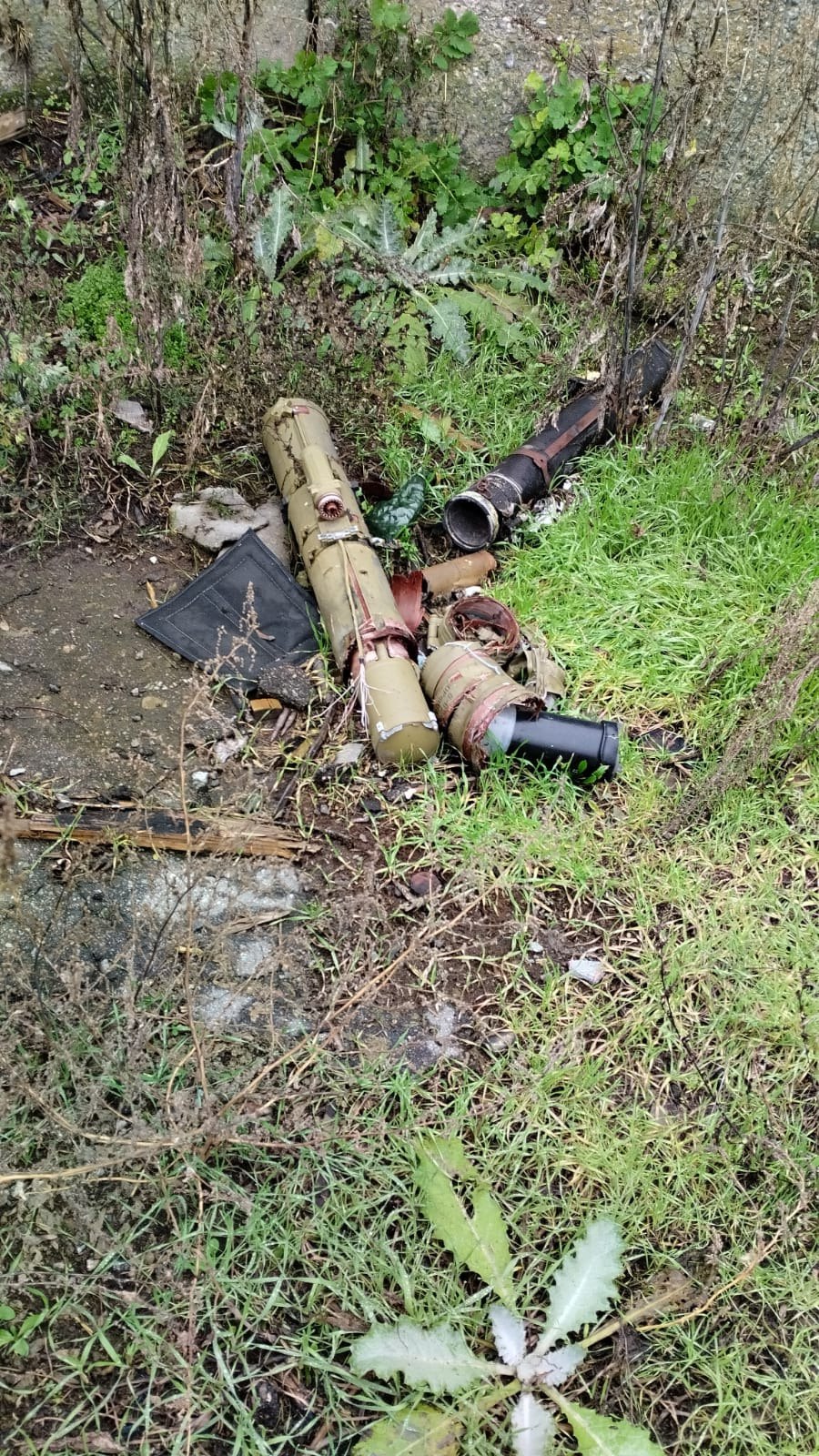 Боеприпасы на позициях оккупантов на Харьковщине 2