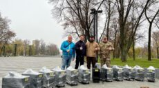 Чтобы всем было тепло: харьковские теробороновцы получили буржуйки (фото)