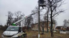 У селі на Харківщині, що було без світла два місяці, відновили електрику