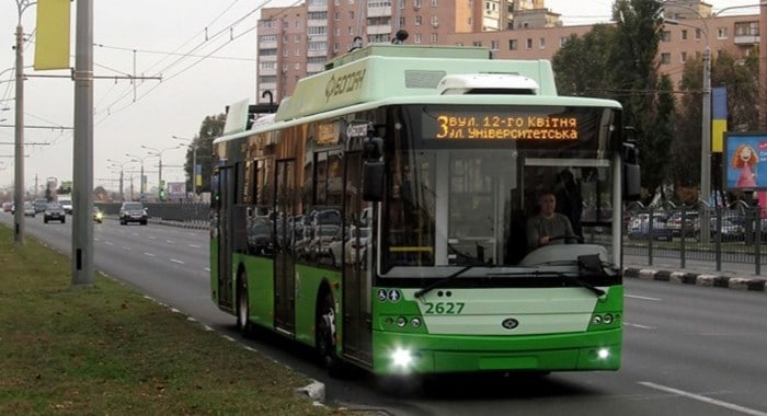 Вечером в Харькове не будут ходить два троллейбуса и еще один изменит маршрут