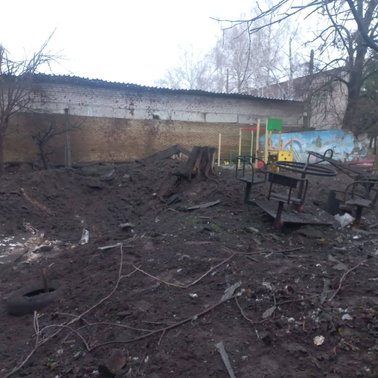 Последствия обстрелов Харьковщины 24 ноября 2022 года