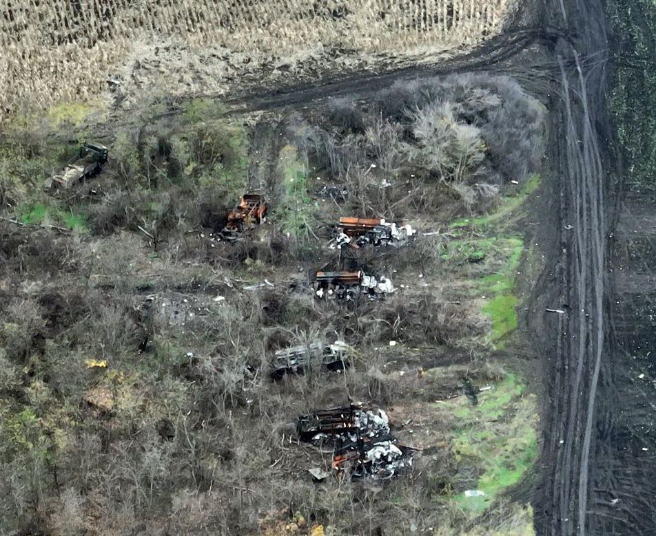 На Харківщині ЗСУ знищили російську військову техніку (фото)