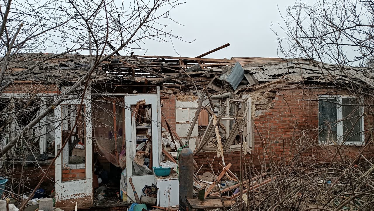 Последствия обстрела Купянского района на Харьковщине 28 ноября 8