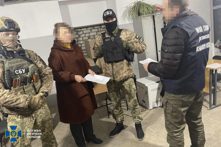 На Харківщині посадовиця від освіти співпрацювала з військами рф – СБУ
