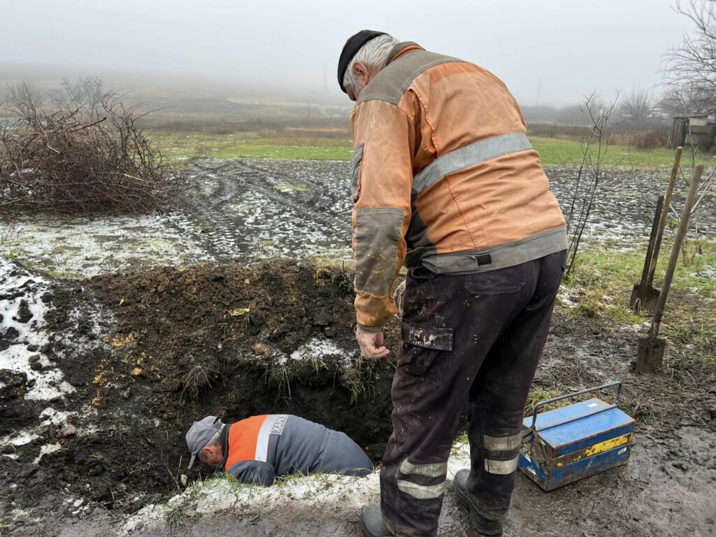 Неизвестные перекрыли газ поселку на Харьковщине