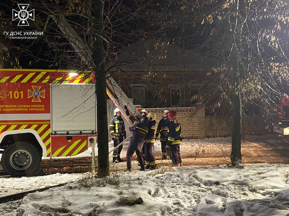 Пожар в Хорошево 8 декабря
