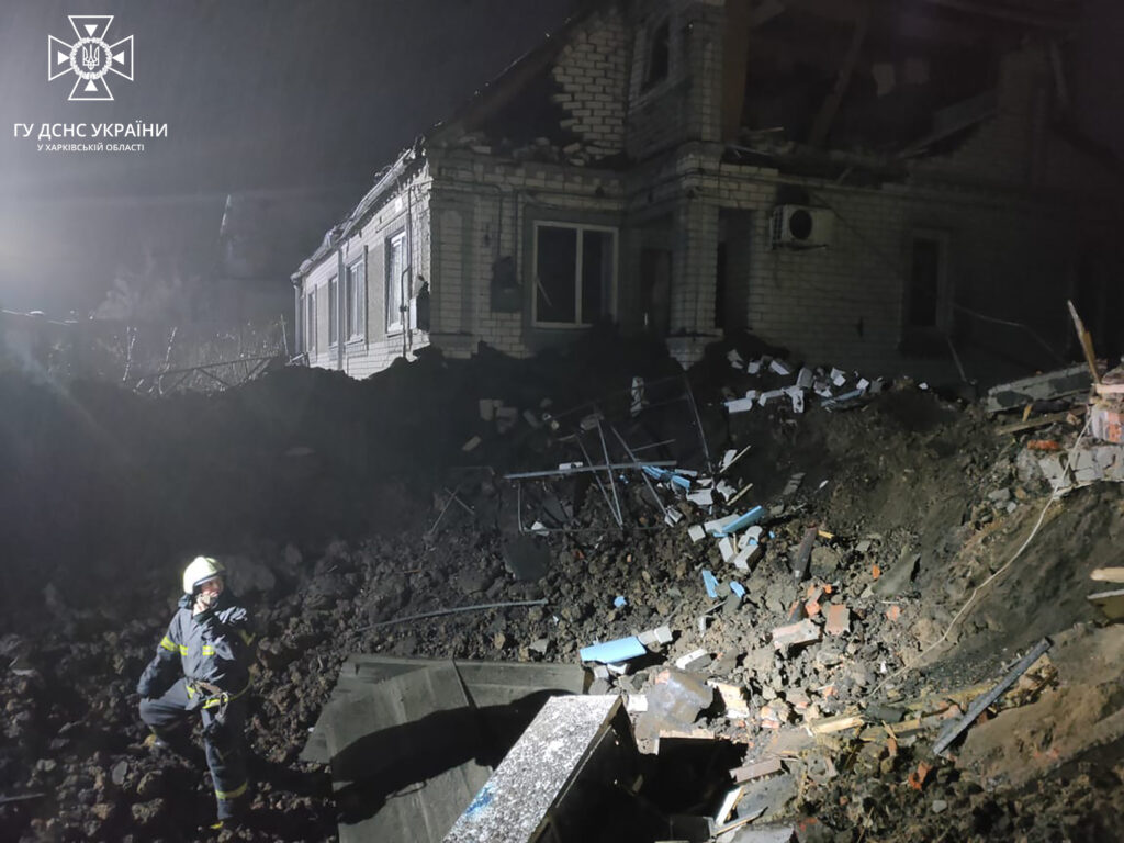 Ракетний удар по Харківському району: постраждали шість будинків у двох селах