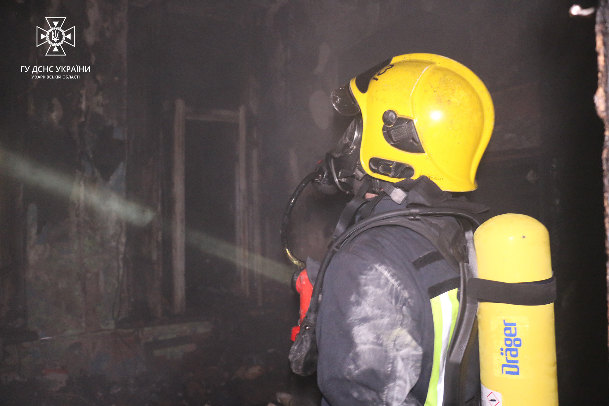 Пожар в Харькове с пострадавшими 13 декабря 2022 года 3