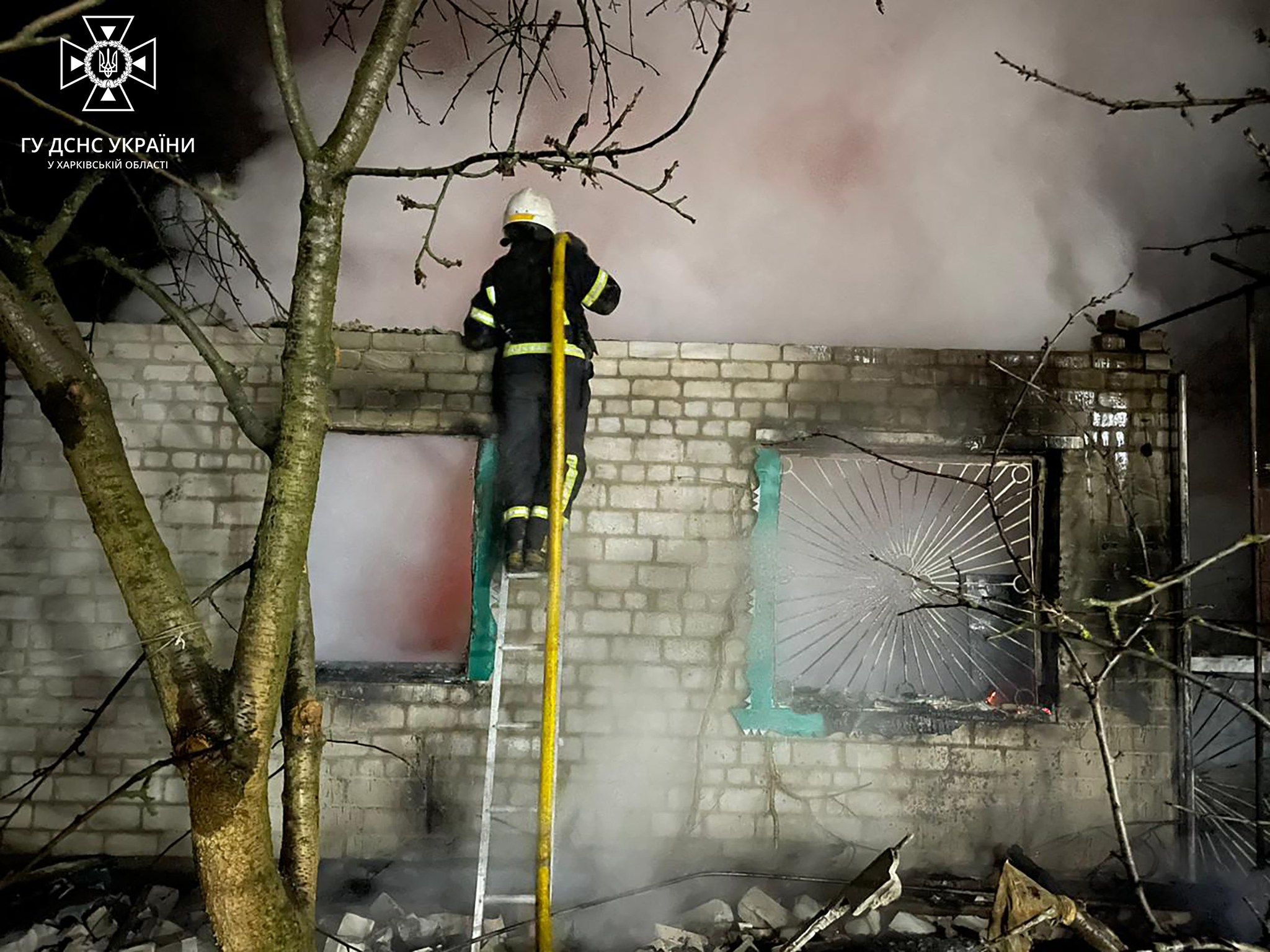 Пожежа на Харківщині 21 грудня 2022