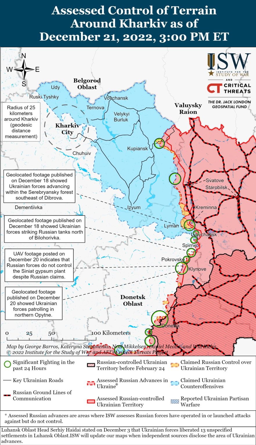 ISW проаналізував реакцію блогерів РФ на спробу наступу на Харківщину