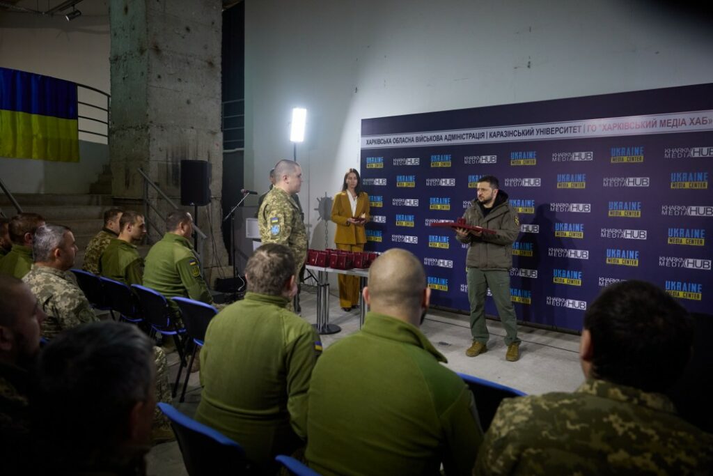 День ВСУ: Зеленский наградил освободителей Харьковщины (фото, видео)