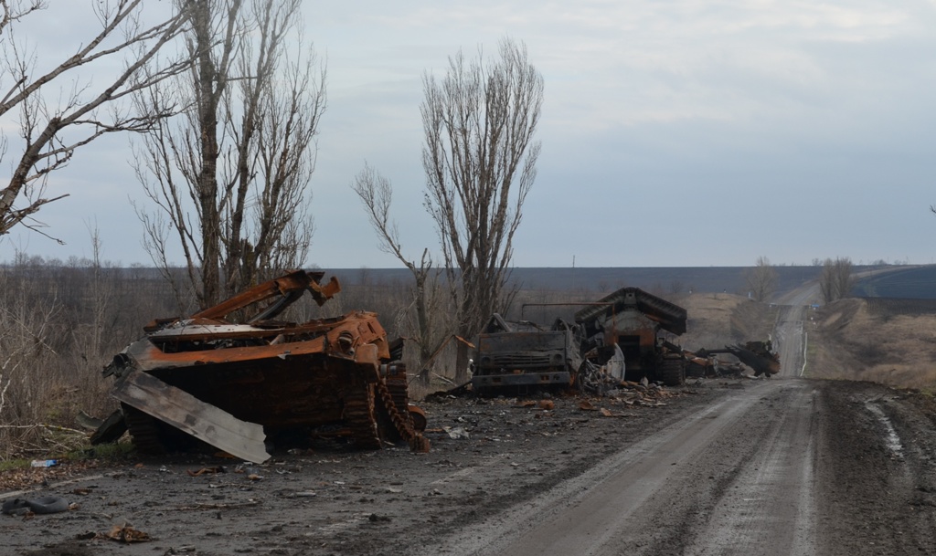 Знищена техніка РФ під Куп'янськом