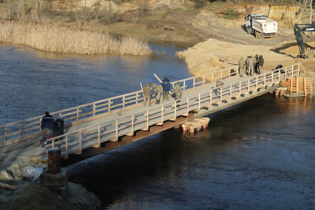 Відновлення зруйнованих мостів на Харківщині Міноборони 3