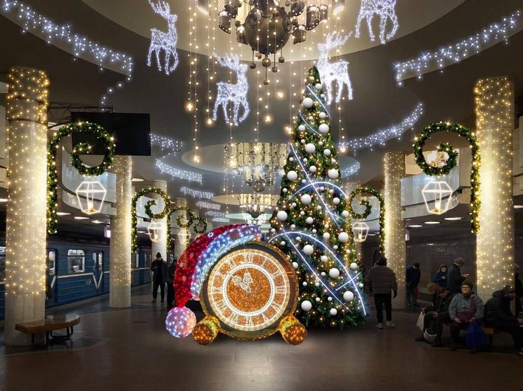 Новый год в метро Харькова: Терехов раскрыл некоторые подробности