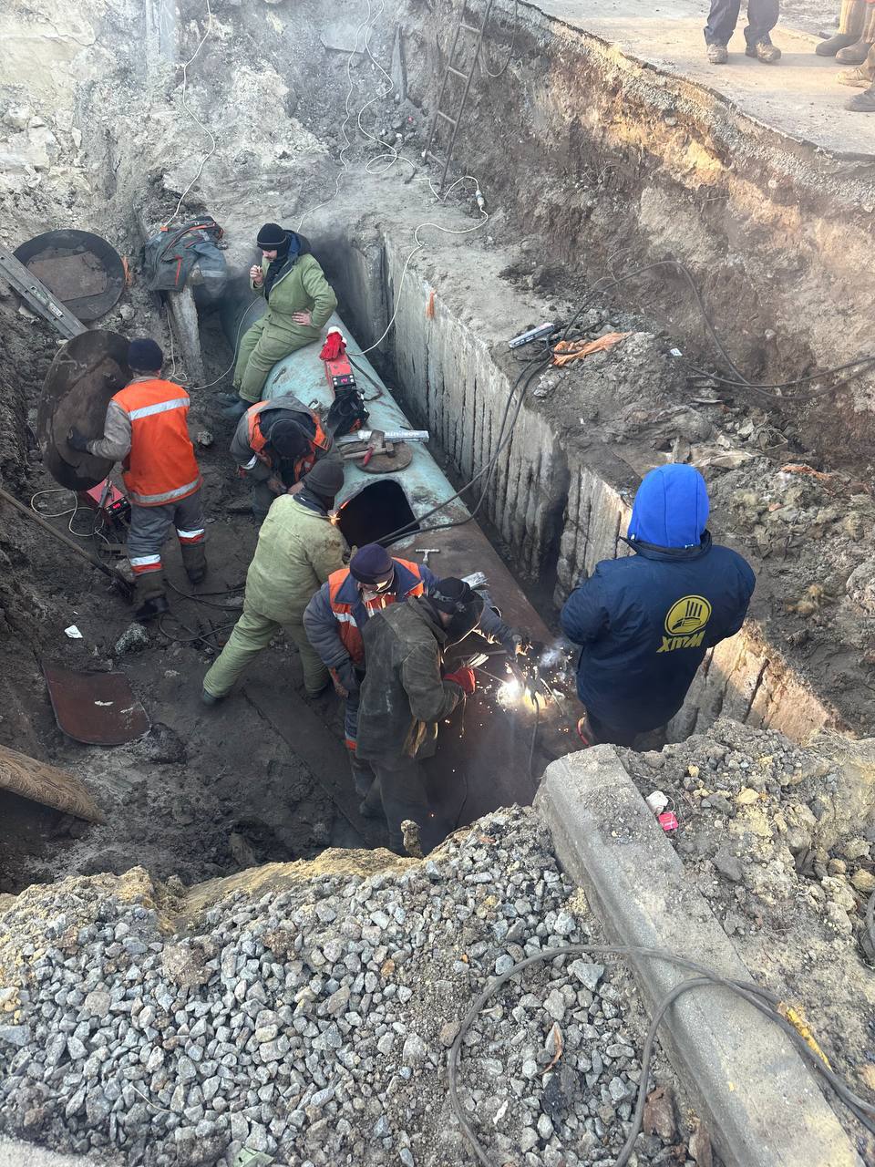 Аварию, оставившую без тепла часть Харькова, уже почти устранили